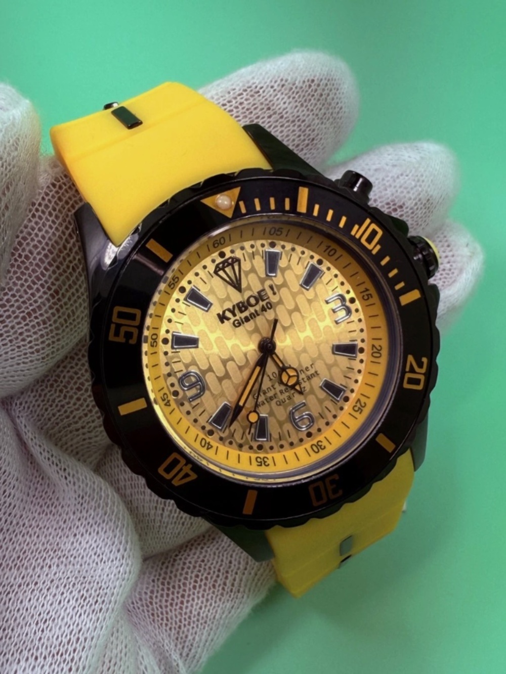 KYBOE! Giant Mariner 55mm Purple Water Resistance Quartz Watch RG.55-009.15 Gift